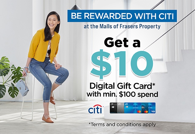 Citi Exclusive at the Malls of Frasers Property